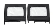 Load image into Gallery viewer, Jeep Half Doors HighRock 4x4 Element Upper Fabric Half Doors For Jeep 2020-2024 Gladiator Rear Black Diamond Pair Bestop