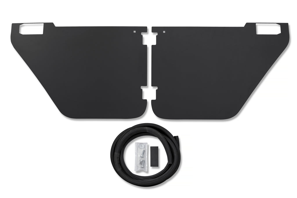 HighRock 4x4 Element Door Enclosure Panels For Jeep 2020-2024 Gladiator Rear Black Bestop