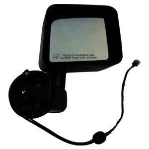 Right Power, Heated, Manual Folding Door Mirror for 2011-2013 Jeep JK Wrangler Crown Automotive