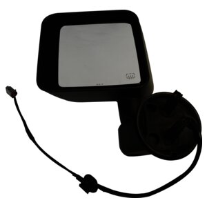 Left Power, Heated, Manual Folding Door Mirror for 2011-2013 Jeep JK Wrangler Crown Automotive