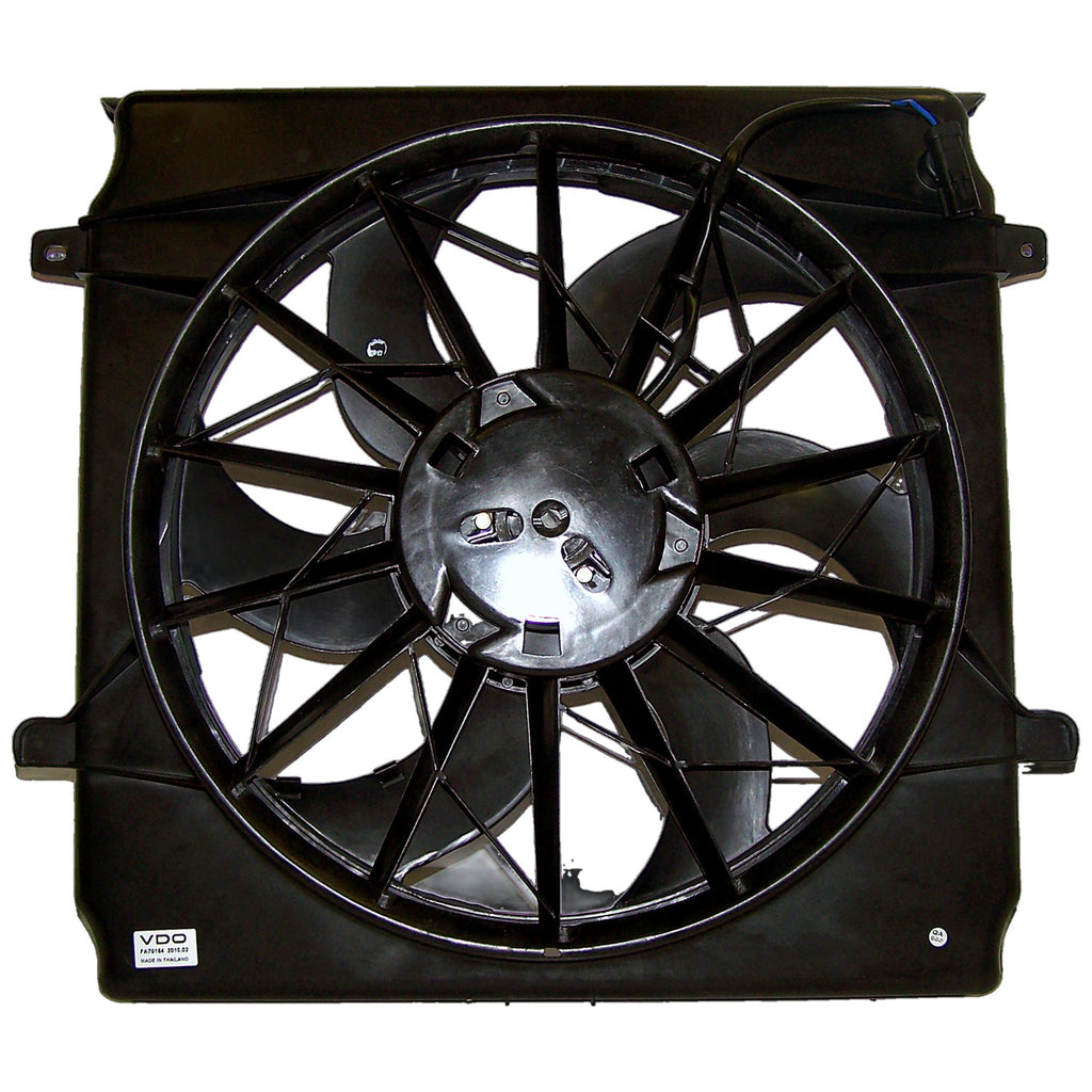 Cooling Fan Assembly for 2006 Jeep KJ Liberty w/ 3.7L Engine w/o HD Cooling Crown Automotive