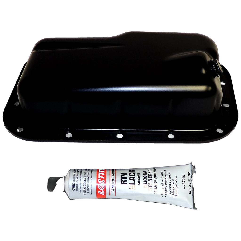 Engine Oil Pan Kit for 2012-2018 JK Wrangler w/ 3.6L or 3.0L Gas Engines Crown Automotive