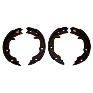 Parking Brake Shoe Set for 2007-17 Jeep MK Compass, Patriot w/ Rear Disc Brakes Crown Automotive