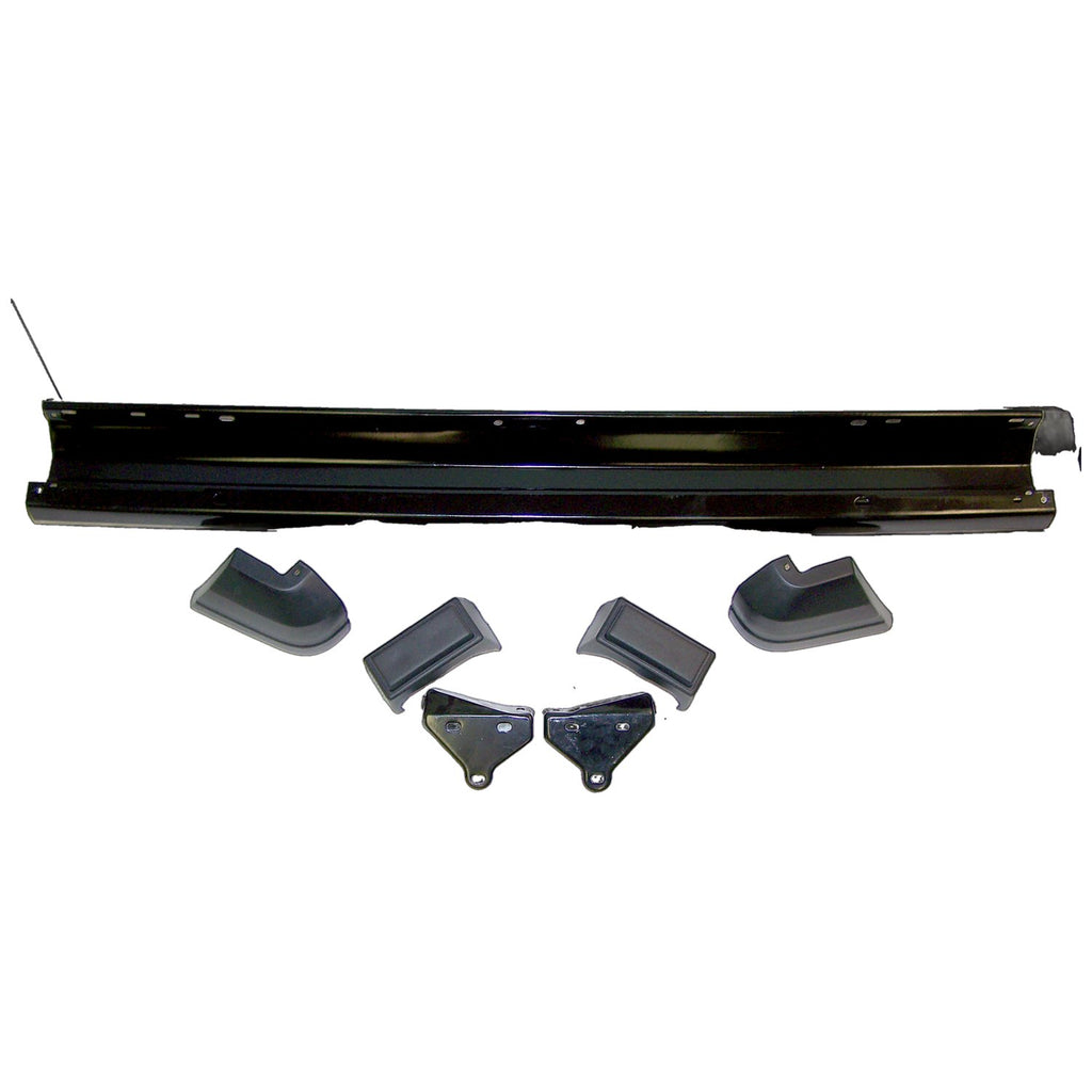 Black Front Bumper Kit for 1984-1996 Jeep XJ Cherokee & MJ Comanche Crown Automotive