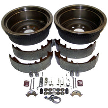 Load image into Gallery viewer, Rear Drum Service Brake Kit for Jeep XJ, MJ, YJ w/ 10 Inch x 2.5 Inch Drums Crown Automotive