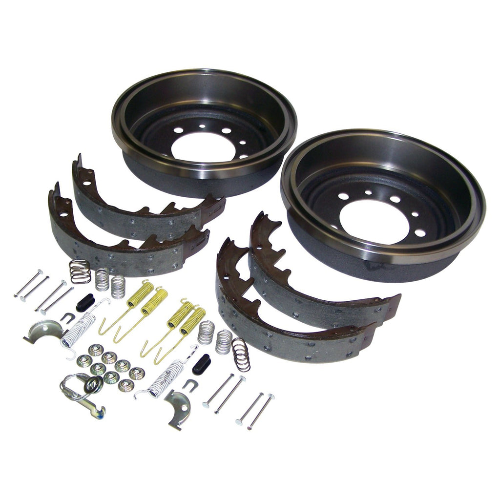 Rear Drum Brake Service Kit 1978-86 Jeep CJ-5, CJ-7, CJ-8 w/ 10 Inch x 1-3/4 Inch Brakes Crown Automotive