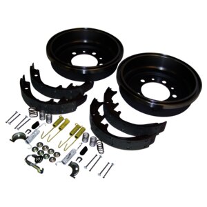 Rear Drum Brake Service Kit 1978-86 Jeep CJ-5, CJ-7, CJ-8 w/ 10 Inch x 1-3/4 Inch Brakes Crown Automotive