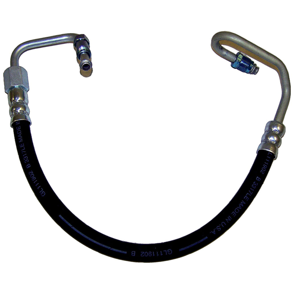 Power Steering Pressure Hose for 87-90 XJ Cherokee, MJ Comanche w/ 2.5L, 4.0L Crown Automotive