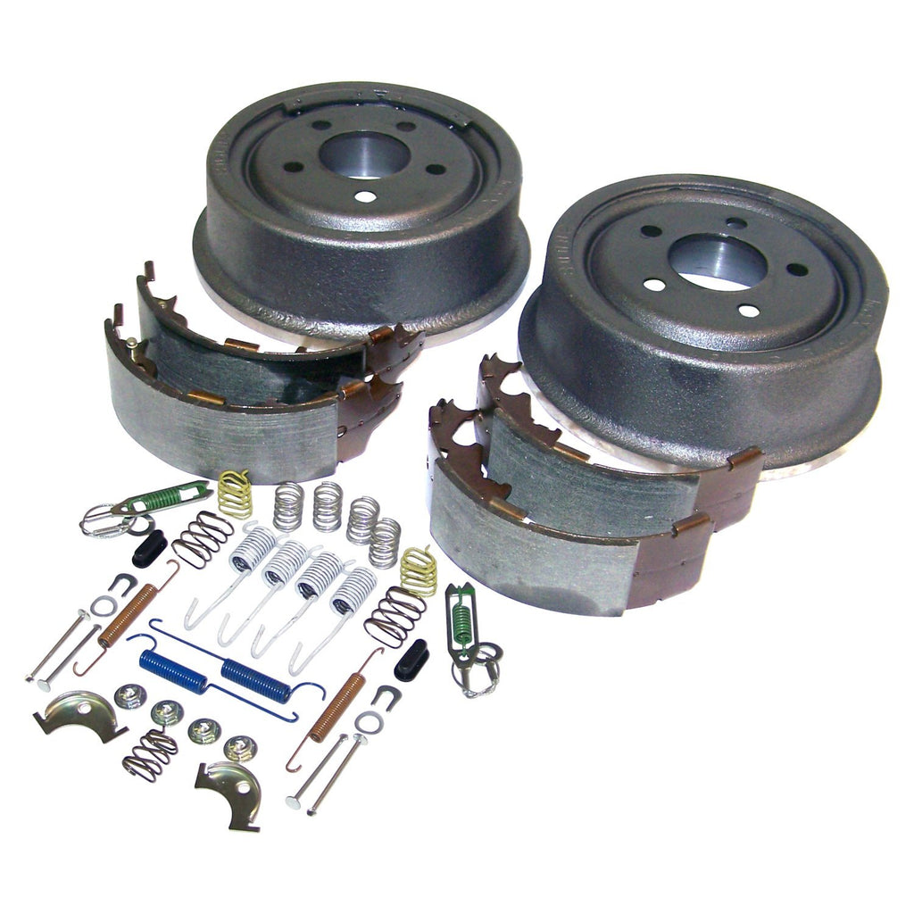 Rear Drum Brake Service Kit 91-00 Jeep YJ, TJ, XJ, MJ w/ 9 Inch X 2-1/2 Inch Drums Crown Automotive