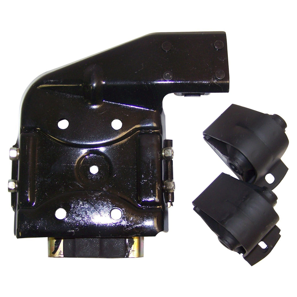 Engine Mount Kit for 87-89 XJ Cherokee or MJ Comanche w/ 4.0L, w/ BA10/5 Trans. Crown Automotive