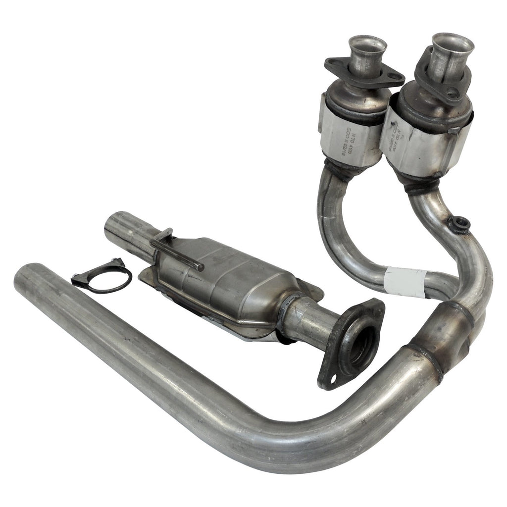 Front Exhaust Pipe for 2004-2006 Jeep TJ Wrangler w/ 4.0L Engine Crown Automotive