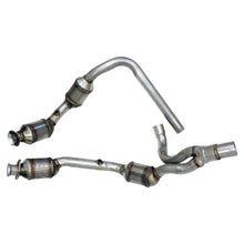 Load image into Gallery viewer, Front Exhaust Pipe w/ 4 Catalytic Converters for 07-11 JK Wrangler w/ 3.8L Eng. Crown Automotive