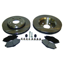 Load image into Gallery viewer, Front Disc Brake Service Kit for 07-18 Jeep JK Wrangler w/ 11.89 Inch Rotors Crown Automotive