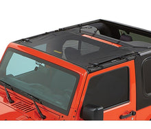Load image into Gallery viewer, Jeep Wrangler Bikini Top Sun Standard Targa Style Bikini Top For Jeep 2007-2018 Wrangler JK Mesh Fabric Bestop