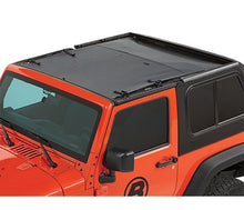 Load image into Gallery viewer, Jeep Wrangler Bikini Top Sun Extended Safari Style Bikini Top For Jeep 2007-2018 Wrangler JK 2 Door Black Diamond Bestop
