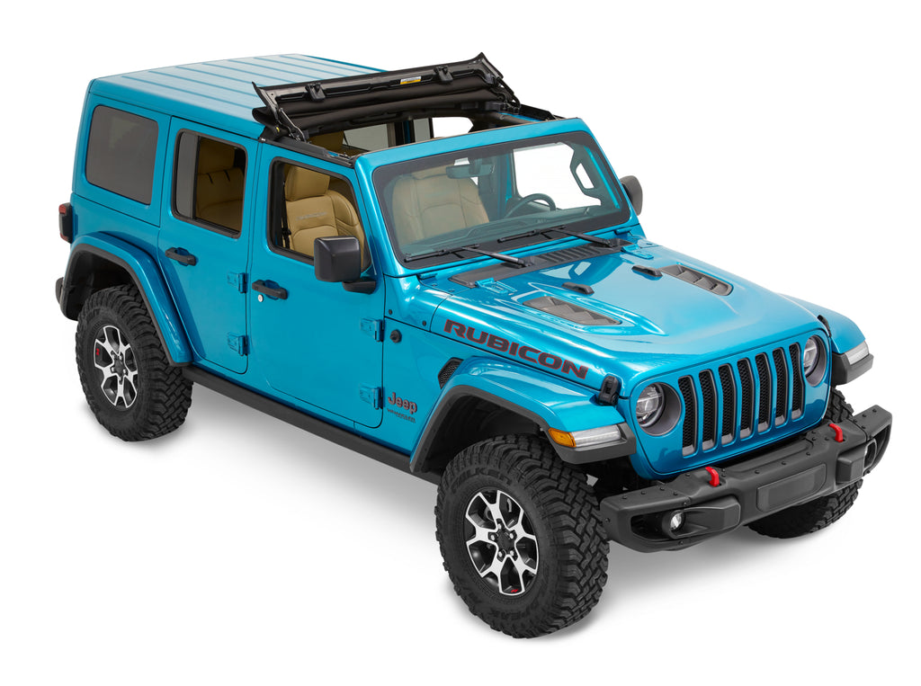 Jeep Wrangler Soft Top Sunrider for Hardtop For Jeep 2020-2024 Gladiator Black Premium Twill Bestop