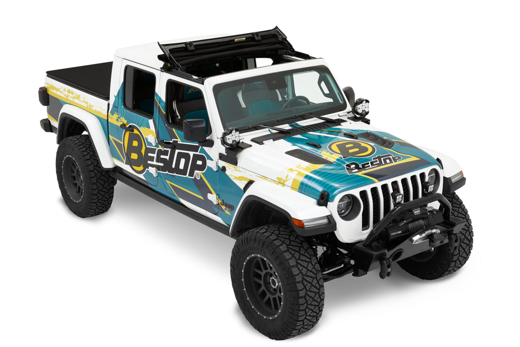 Sunrider for Hardtop Jeep '20-26 Gladiator '18-26 Wrangler JL Premium Black Twill Bestop