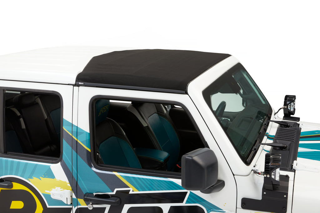 Jeep Wrangler Soft Top Sunrider for Hardtop For Jeep 2020-2024 Gladiator Black Premium Twill Bestop