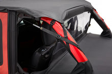 Load image into Gallery viewer, Jeep Wrangler Bikini Top Header Safari Cable Style Bikini Tops For Jeep 2018-2023 Wrangler JL 4 Door Black Diamond Bestop