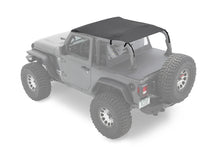 Load image into Gallery viewer, Jeep Bikini Top Header Safari Bikini Tops For Jeep 2018-2023 Wrangler JL 2 Door Black Diamond Fabric Bestop