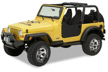 Load image into Gallery viewer, Lower Fabric Half Doors For Jeep 1997-2006 Wrangler TJ Black Diamond Bestop