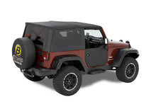 Load image into Gallery viewer, Lower Fabric Half Doors For Jeep 2007-2018 Wrangler JK Black Diamond Bestop