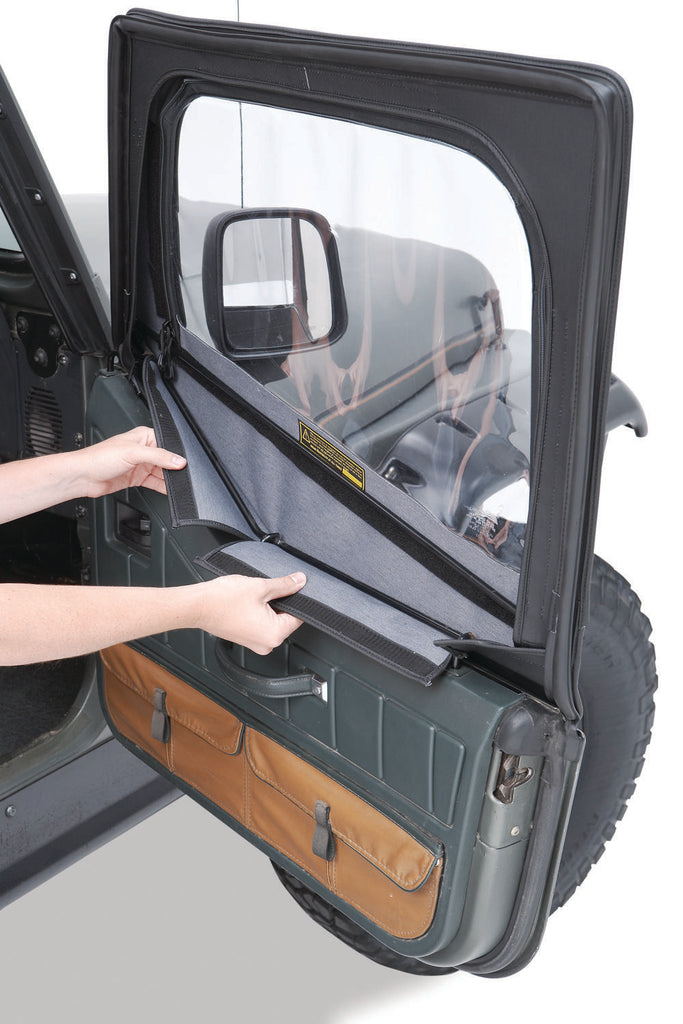 Jeep Fabric Door Skins For Jeep 1988-1995 Wrangler YJ Spice Pair Bestop