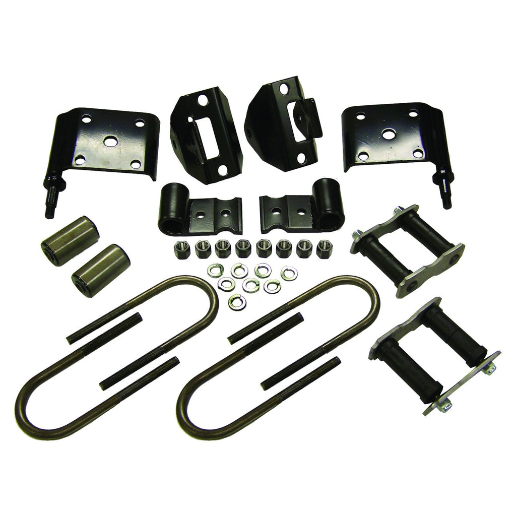 Rear Leaf Spring Mounting Kit for 76-86 Jeep CJ-5, CJ-7, CJ-8 Crown Automotive
