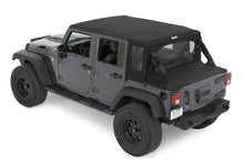 Load image into Gallery viewer, Jeep Wrangler Halftop Soft Tops For Jeep 2007-2018 Wrangler JK 4 Door Black Diamond Bestop