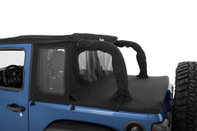 Load image into Gallery viewer, Jeep Wrangler Halftop Soft Tops For Jeep 2018-2023 Wrangler JL 2 Door Black Premium Twill Bestop