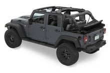 Load image into Gallery viewer, Jeep Trektop Glide - Jeep 07-18 Wrangler JK 4-Door (Premium Black Twill) Bestop