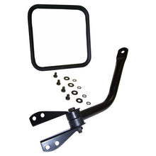 Load image into Gallery viewer, Left Black Arm &amp; Mirror Kit for 1955-1995 CJ-5, CJ-6, CJ-7, CJ-8 &amp; YJ Wrangler Crown Automotive