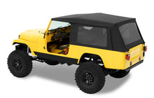 Load image into Gallery viewer, Jeep CJ8 Scrambler Soft TopSupertop Classic Squareback Soft Tops For Jeep 1981-1985 Scrambler CJ8 Tinted Black Denim Bestop
