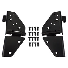 Load image into Gallery viewer, Black Windshield Hinge Kit for 76-86 Jeep CJ-7, CJ-8 &amp; 87-95 YJ Wrangler, L &amp; R Crown Automotive