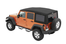 Load image into Gallery viewer, Supertop Ultra Squareback Soft Top For Jeep 2007-2018 Wrangler JK 4 Door Black Bestop