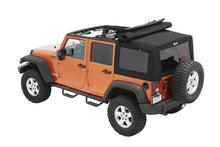 Load image into Gallery viewer, Supertop Ultra Squareback Soft Top For Jeep 2007-2018 Wrangler JK 4 Door Black Bestop