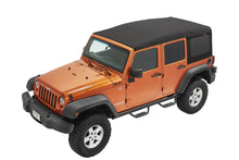Load image into Gallery viewer, Supertop Ultra Squareback Soft Top For Jeep 2007-2018 Wrangler JK 4 Door Black Bestop