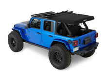 Load image into Gallery viewer, Jeep Soft Top Supertop Squareback Soft Top For Jeep 2018-Current Wrangler JL 4 Door Black Premium Twill Bestop