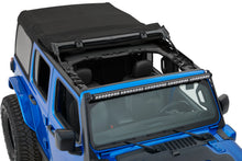 Load image into Gallery viewer, Jeep Soft Top Supertop Squareback Soft Top For Jeep 2018-Current Wrangler JL 4 Door Black Premium Twill Bestop