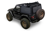 Load image into Gallery viewer, Supertop Glide Jeep 2018-26 Wrangler JL 2-Door Squareback, Premium Black Twill Bestop