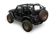 Load image into Gallery viewer, Supertop Glide Jeep 2018-26 Wrangler JL 2-Door Squareback, Premium Black Twill Bestop