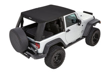 Load image into Gallery viewer, Trektop Pro Hybrid Slantback Soft Top For Jeep 2007-2018 Wrangler JK 2 Door Black Bestop