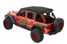 Load image into Gallery viewer, Trektop Ultra Slantback Soft Top For Jeep 2018-Current Wrangler JL 4 Door Black Bestop