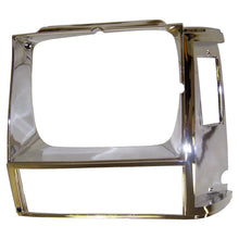 Load image into Gallery viewer, Left Chrome Headlight Bezel for 1984-1990 XJ Cherokee &amp; 1986-1990 MJ Comanche Crown Automotive