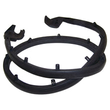 Load image into Gallery viewer, Left Door Weatherstrip for 1987-1995 Jeep YJ Wrangler w/ Half Doors Crown Automotive