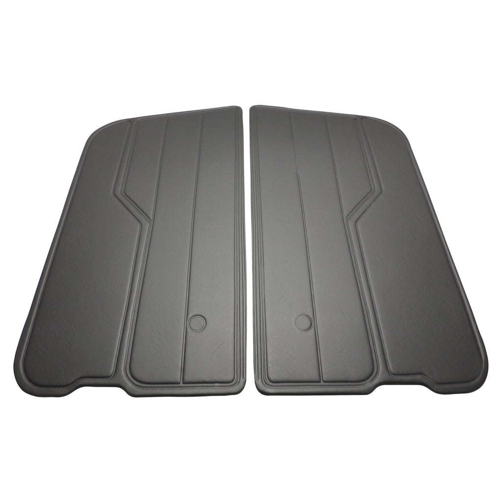 Charcoal Door Panel Set for 82-95 CJ-7, CJ-8, & YJ Wrangler w/ Full Steel Doors Crown Automotive