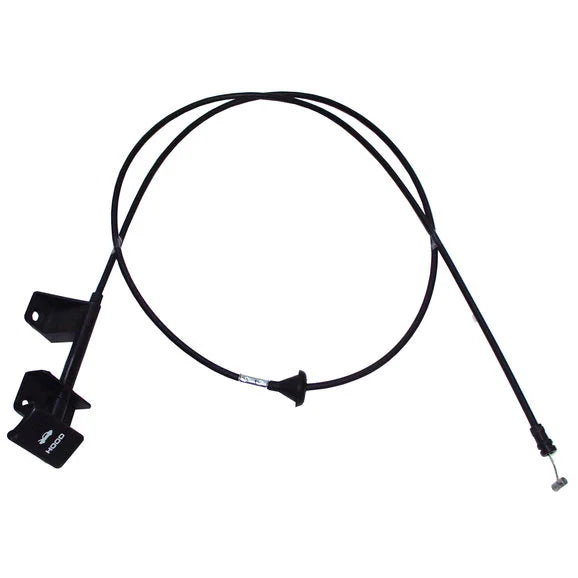 Crown Automotive 55026030 Hood Release Cable for 87-96 Jeep Cherokee XJ and 87-92 Comanche MJ-Clearance