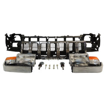 Load image into Gallery viewer, Header Panel Kit for 1996-1998 Jeep ZJ Grand Cherokee w/o Headlamp Leveling Crown Automotive