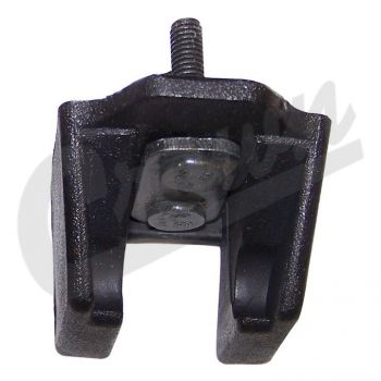 Crown Automotive Hood Catch Bracket Body, Black 97-06 TJ, 07-18 JK-Clearance