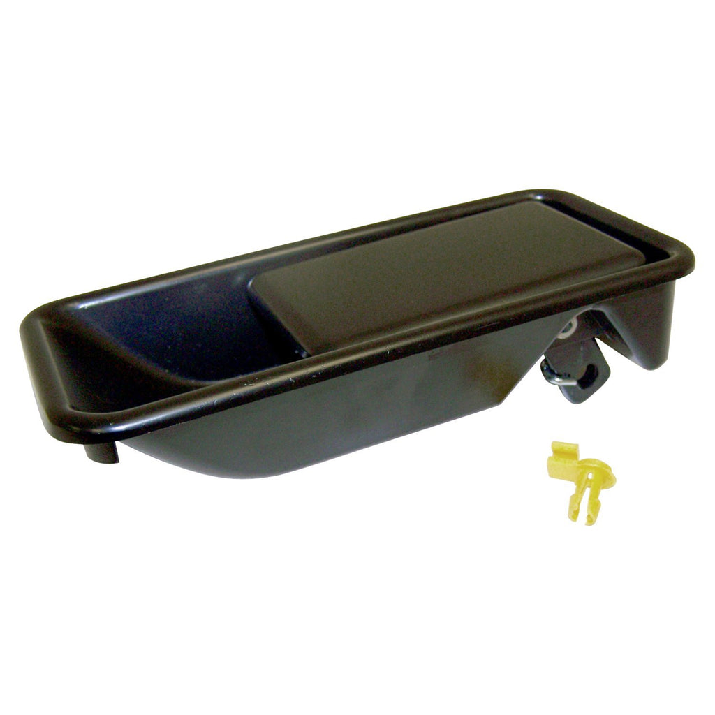 Tailgate Handle, Black Textured Finish for 1997-2006 Jeep TJ Wrangler Crown Automotive